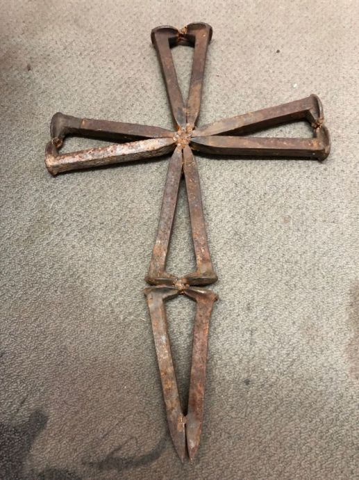 Rustic Religious Cross Large